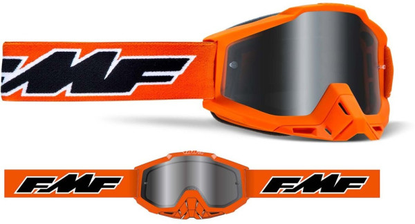 FMF Schutzbrille Goggles Powerbomb Rocket (Mirror Silver) 23100