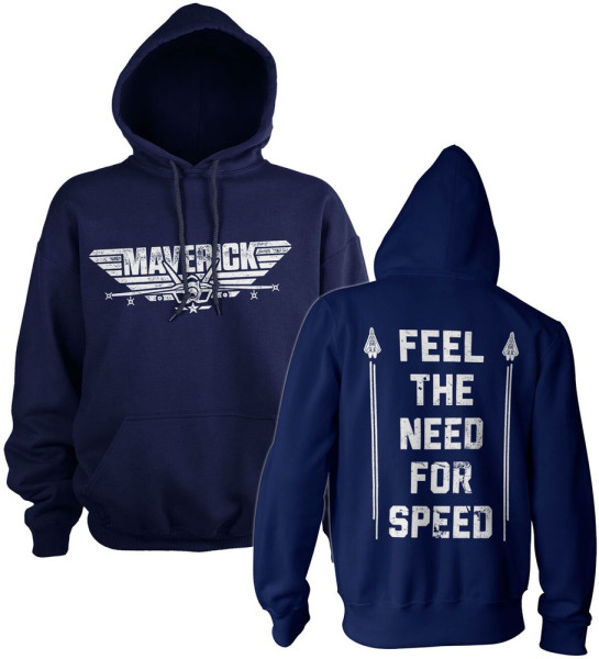 Top Gun Maverick Need For Speed Hoodie Navy