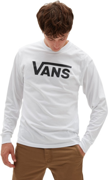 Vans Herren T-Shirt Mn Vans Classic Ls White/Black