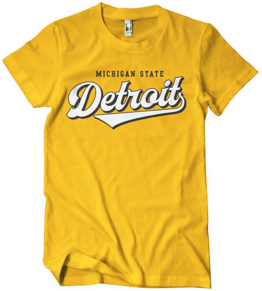 Detroit T-Shirt Gold