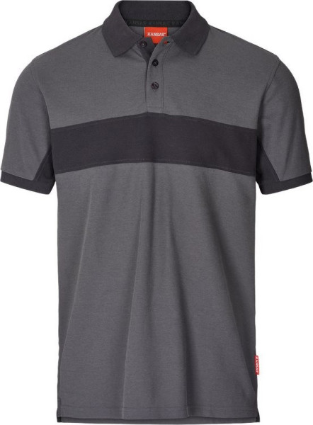 Kansas Evolve Poloshirt Grau/Graphit-Grau