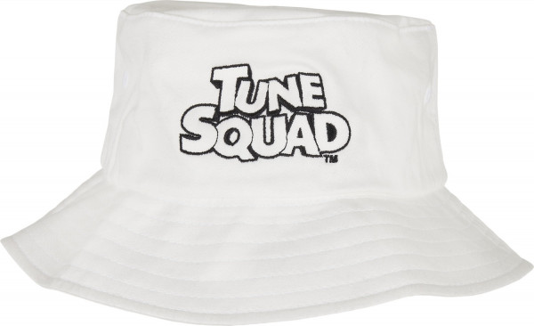 Mister Tee Hut Tune Squad Wording Bucket Hat White