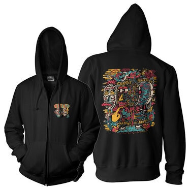 Acid Killer Hoodie Change Yourself Zipped Hoodie DTR-35-KA007-DTF853