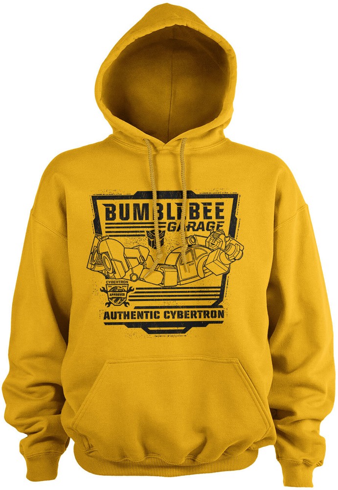 Transformers Bumblebee Garage Hoodie Gold Hoodies Sweatshirts TV series Movies Fan Merchandise kustom kult