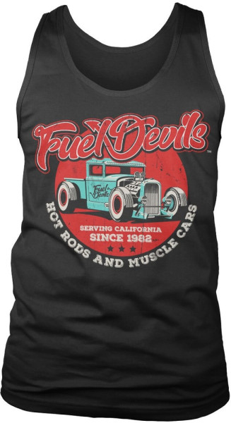 Fuel Devils Serving California Tank Top Black