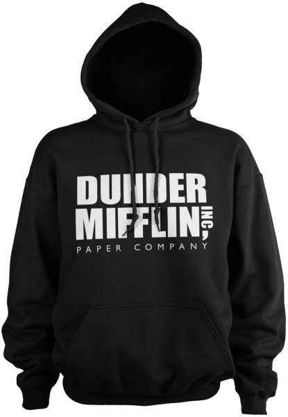 The Office Dunder Mifflin Inc. Logo Hoodie Black