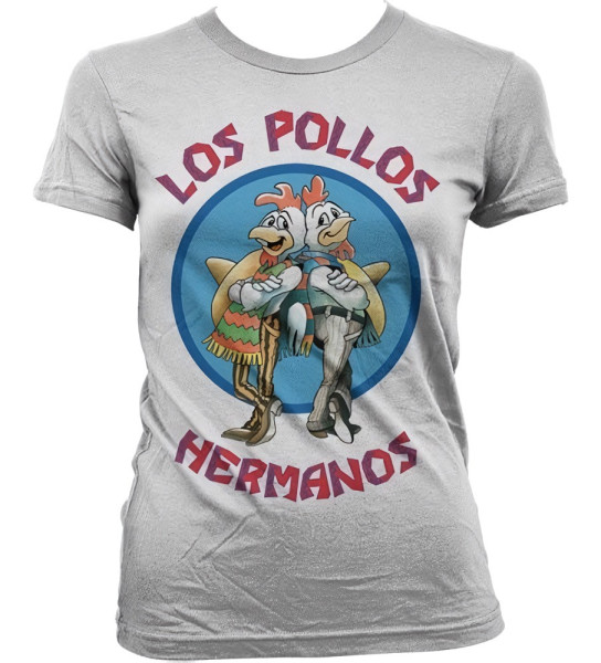 Breaking Bad Los Pollos Hermanos Girly T-Shirt Damen White