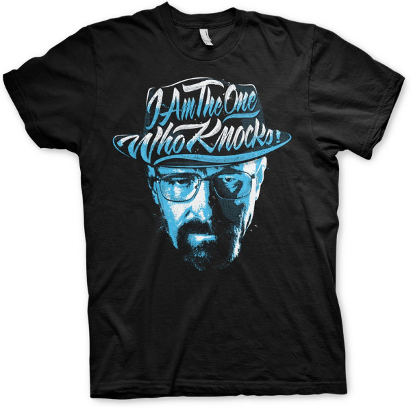 Breaking Bad I Am The One Who Knocks T-Shirt Black