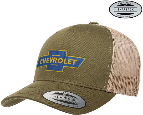 Chevrolet Cap Bowtie Logo Premium Trucker Cap GM-93-CHEV9901-CB66