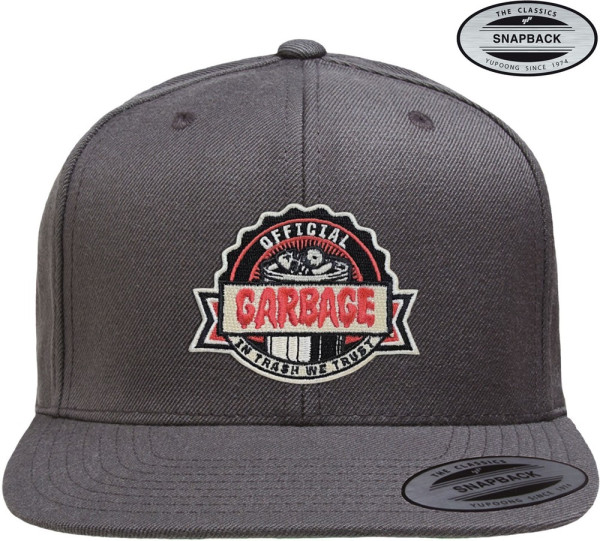 Garbage Pail Kids Official Garbage Premium Snapback Cap Dark-Grey