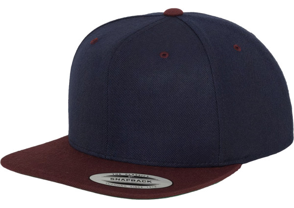 Flexfit Cap Classic Snapback 2-Tone Nvy/Maroon