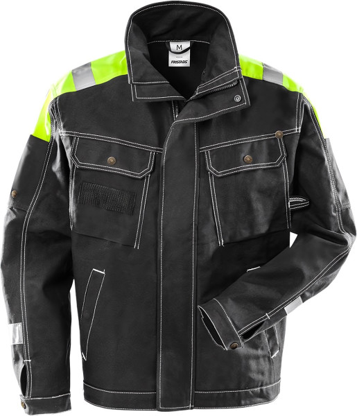 Fristads Handwerker-Jacke Jacke 447 FAS Schwarz