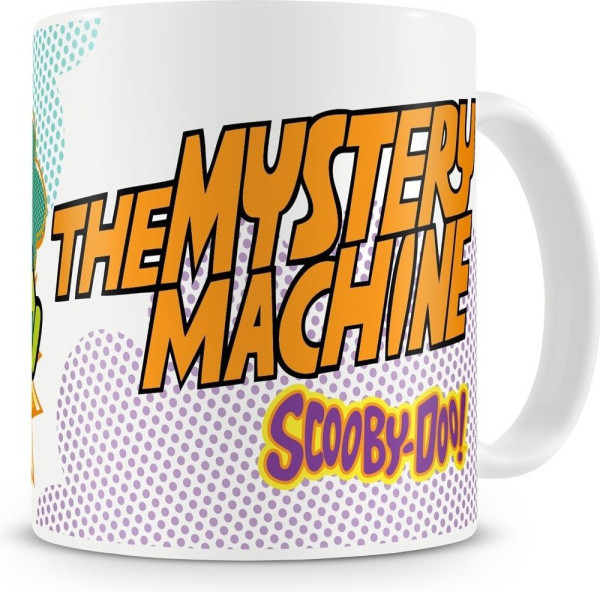 Scooby Doo Mystery Machine Coffee Mug Kaffeebecher White