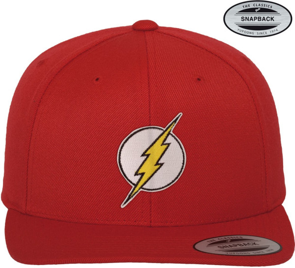 The Flash Premium Snapback Cap Red