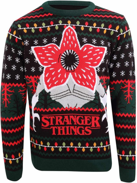 Stranger Things - Demogorgon (Knitted) Sweatshirt Multicolour