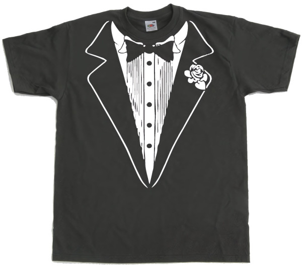 Tokigt Tuxedo T-Shirt T-Shirt SH-1-11092-H1-7