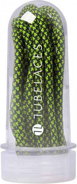 Tubelaces Tubelaces Rope Multi Black/Neongreen