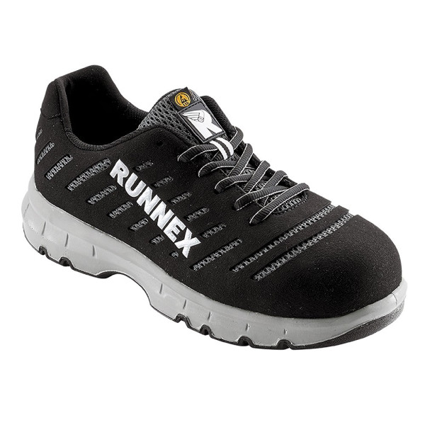 RUNNEX S1P-ESD-Sicherheitshalbschuh FlexStar Schwarz