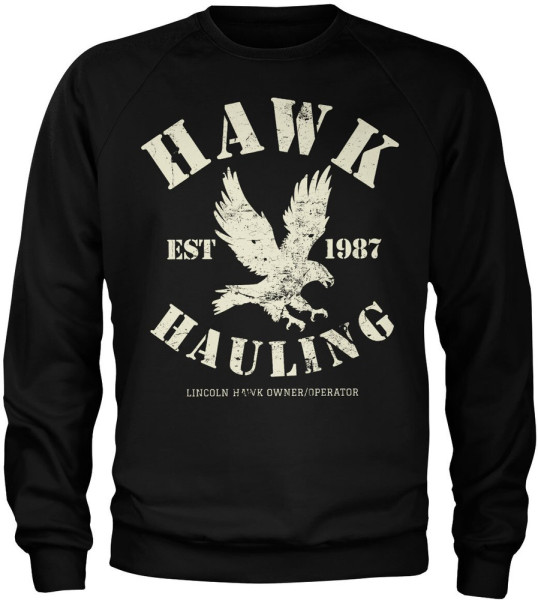 Over The Top Hawk Hauling Sweatshirt Black