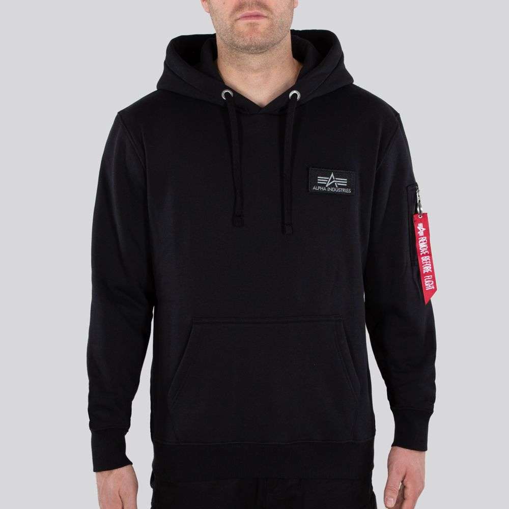 Black neon hoodie online