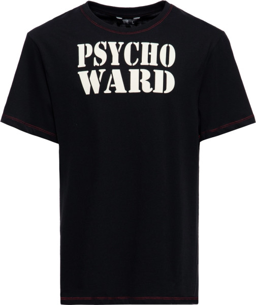 King Kerosin T-Shirt Contrast Seam "Psycho Ward" KKI41067