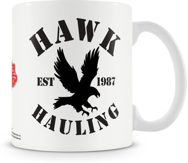 Over The Top Hawk Hauling Coffee Mug White