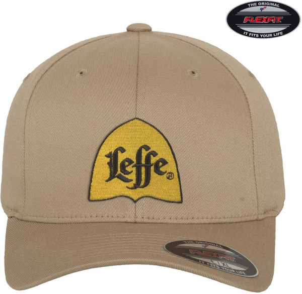 Leffe Alcove Logo Flexfit Cap Khaki