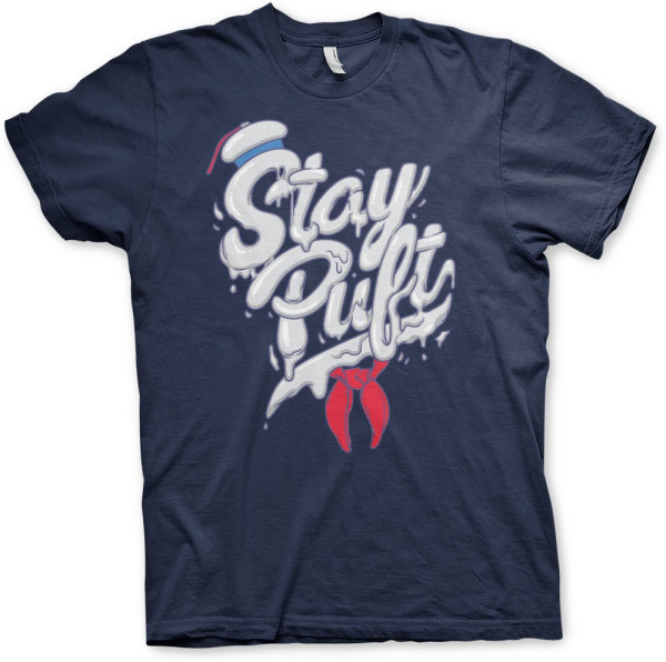 Ghostbusters Stay Puft T-Shirt Navy