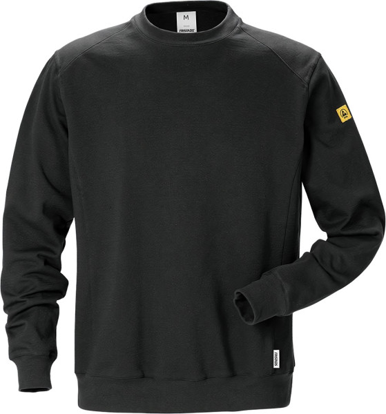 Fristads ESD Sweatshirt 7083 XSM Schwarz