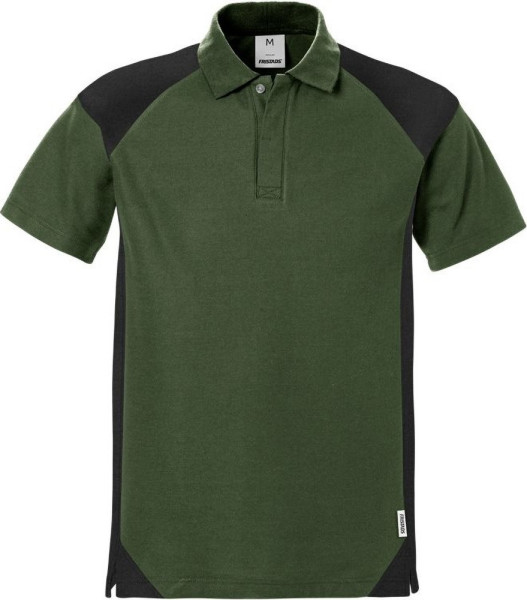 Fristads Poloshirt 7047 PHV Army Grün/Schwarz