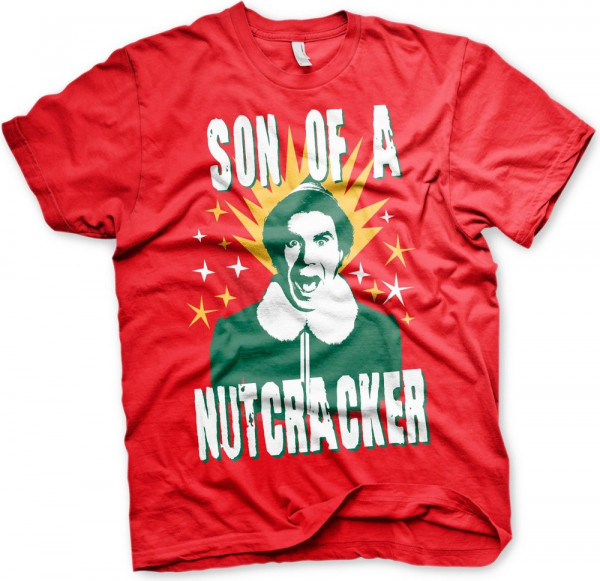 Elf Son Of A Nutcracker T-Shirt Red