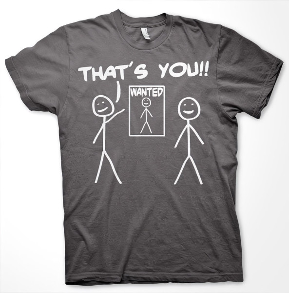 Hybris That's You Wanted T-Shirt Dark-Grey