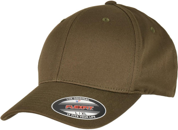 Flexfit Cap Organic Cotton Cap Burnt Olive