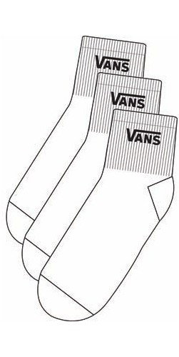 Vans Damen Socken Classic Half Crew Sock 00073E