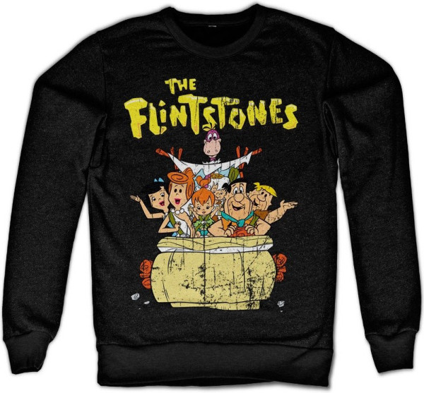 The Flintstones Sweatshirt Black