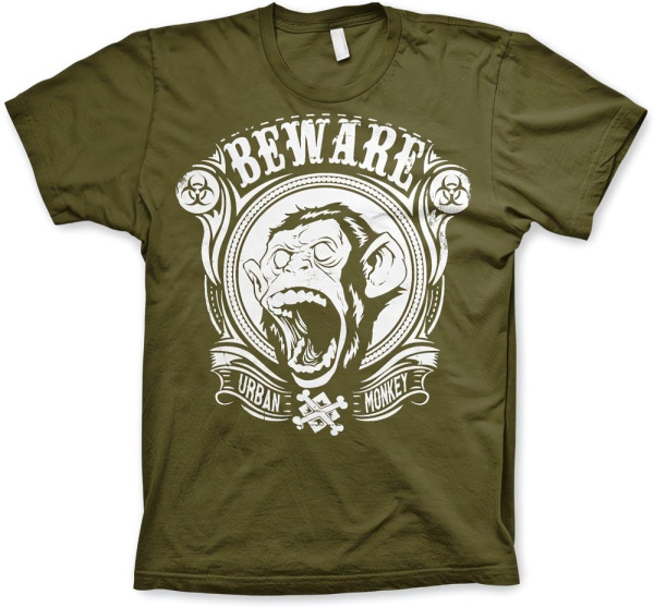 Hybris Urban Monkey T-Shirt Olive