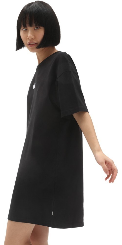 Vans Damen Kleid Wm Center Produkte Vee Alle Black Tee | Dress