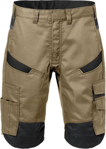 Fristads Stretch-Shorts 2562 STFP Khaki/Schwarz