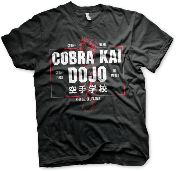 Cobra Kai Dojo T-Shirt Black