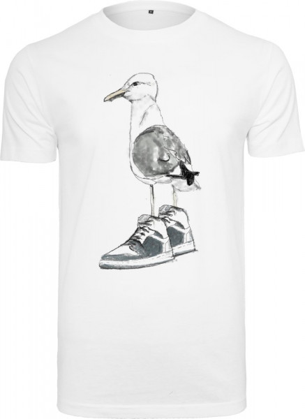 Mister Tee Seagull Sneakers Tee White