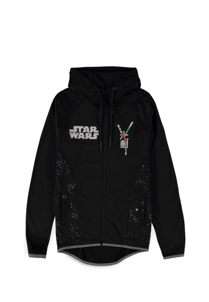 Star Wars - Men's Tech Regular Fit Zipper Hoodie Black