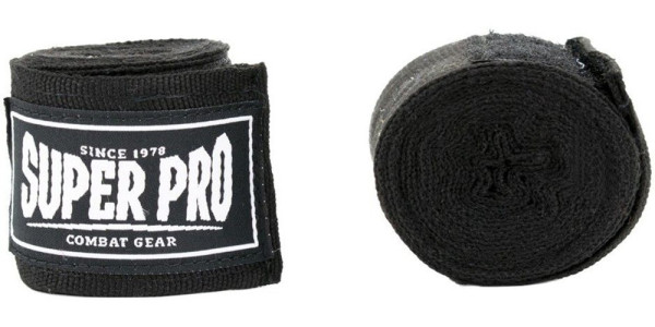 Super Pro Combat Gear Bandagen Schwarz