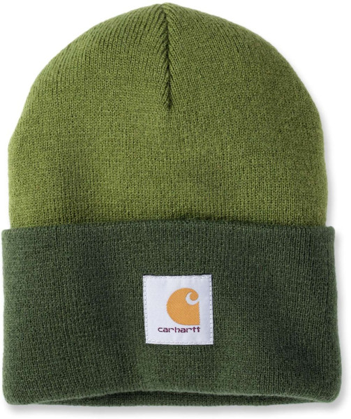 Carhartt Mütze Knit Cuffed Tow-Tone Beanie Light Moss