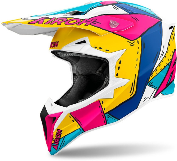 Airoh Crosshelm Helmet Wraaap Paint Matt 57-25012