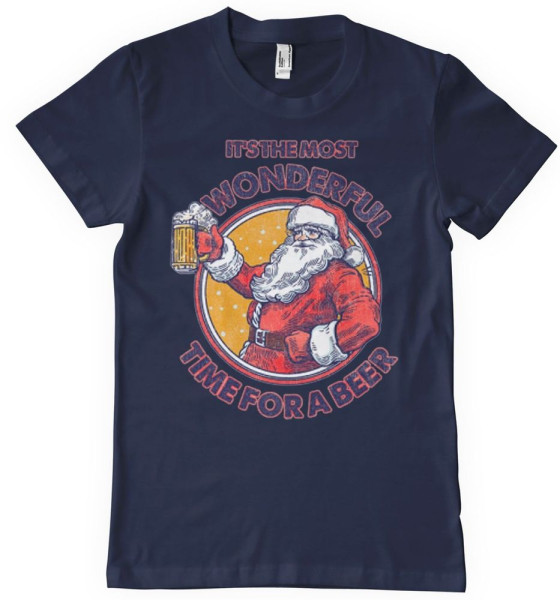 Tokigt Most Wonderful Time For A Beer T-Shirt AB-1-23416-L8