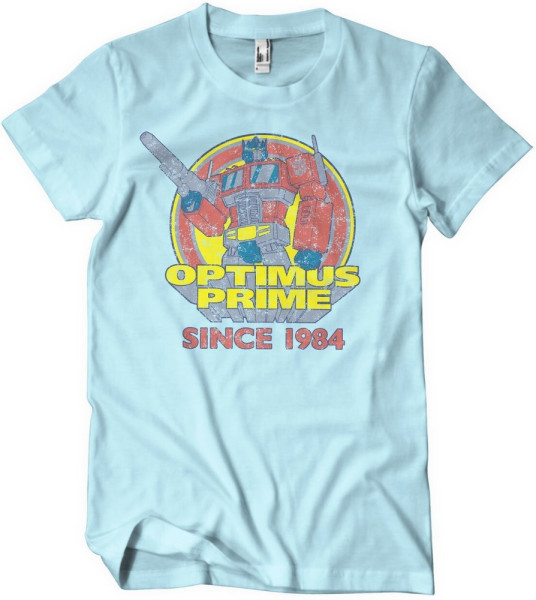 Transformers Optimus Prime - Since 1984 T-Shirt Skyblue