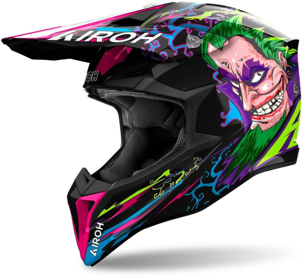 Airoh Crosshelm Helmet Wraaap Music Gloss 57-25011