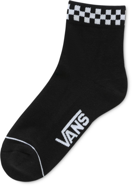 Vans Damen Fashion Socken Wm Peek-A-Check Crew 6.5-10 1Pk Black