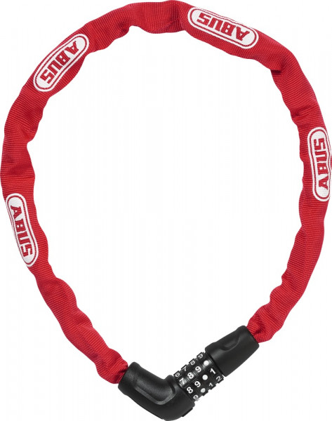 ABUS Fahrradschloss Steel-O-Chain Kettenschloss 72495 Rot