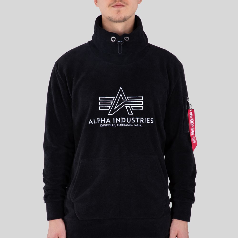 alpha industries polar fleece hoody